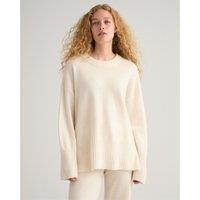 Fine Wool/Cashmere Jumper with Crew Neck