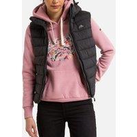 Zipped Hooded Padded Gilet