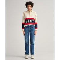 Regular Straight Jeans with High Waist