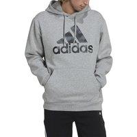 Large Logo Print Hoodie in Cotton Mix