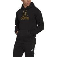 Large Embroidered Logo Hoodie in Cotton Mix