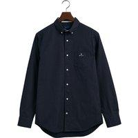Micro Print Oxford Shirt in Cotton and Regular Fit