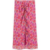 Floral Print Midaxi Skirt