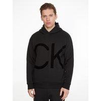 Logo Print Hoodie in Cotton Mix