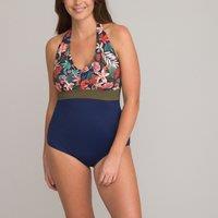 Tummy-Toning Halterneck Swimsuit