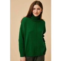 Oderic Turtleneck Jumper in Fine Wool Mix