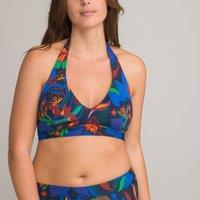 Tropical Halterneck Bikini Top