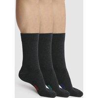 Pack of 3 Pairs Cotton Socks