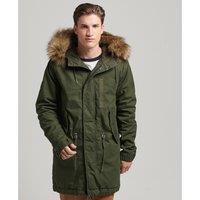 Vintage Cotton Hooded Parka