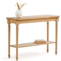 Baudry Solid Oak Console Table