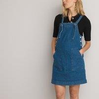 Denim Maternity Dungaree Dress