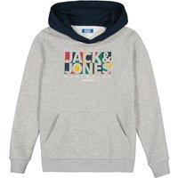 Logo Print Cotton Hoodie