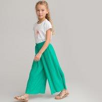 Pleated Wide Leg Trousers