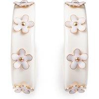 Daisy Hoop Earrings