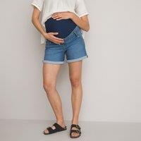 Denim Maternity Shorts