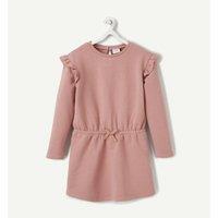 Cotton Fitted Dress with Long Sleeves