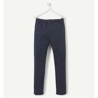 Cotton Slim Fit Trousers with Pockets