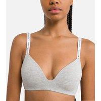 Logo Padded Triangle Bra