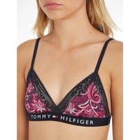 Paisley Print Triangle Bra