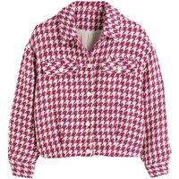 Recycled Houndstooth Check Jacket