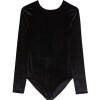 Velvet V-Back Bodysuit