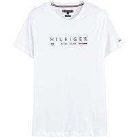 Cotton Crew Neck T-Shirt with Short Sleeves