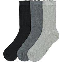 Pack of 3 Pairs of Socks in Cotton Mix