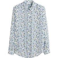 Floral Print Shirt with Long Sleeves