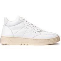 Leather High Top Trainers