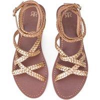 Les Signatures - Leather Plaited Sandals