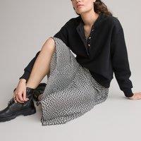 Checked Micro Pleated Skirt