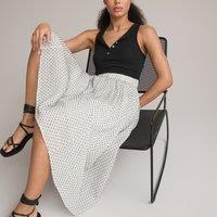 Printed Full Midaxi Skirt