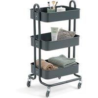 Lirya Metal Dessert Trolley On Wheels