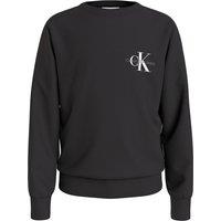 Logo Print Cotton Sweatshirt with Crew Neck