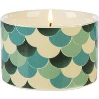 Fired Earth Medium Ceramic Green Tea and Bergamot Candle