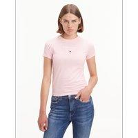 Centre Logo T-Shirt in Cotton Mix with Short Sleeves