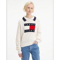 Chest Logo Collared Jumper