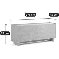 Denho Oak Veneer Sideboard