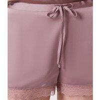 Sentiment Pyjama Shorts with Lace Detail