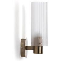 Strozzi Glass and Metal Wall Light by E.Gallina