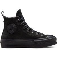 Chuck Taylor All Star Lift Monochrome Nubuck High Top Trainers