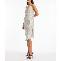 Printed Asymmetric Cami Dress