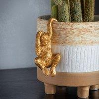 Set of 2 Orangutan Pot Hangers