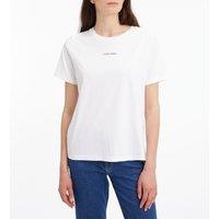 Cotton Crew Neck T-Shirt with Short Sleeves