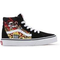 Kids Sk8-Hi High Top Trainers in Leather