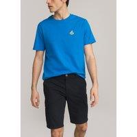 Organic Cotton T-Shirt with Crew Neck and Short Sleeves