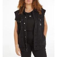 Denim Buttoned Gilet