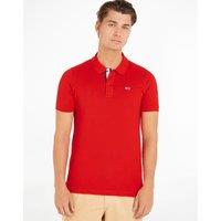 Cotton Polo Shirt with Embroidered Chest Logo