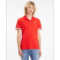 Cotton Tipped Sleeve Polo Shirt