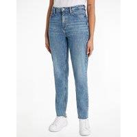 Faded Mom Jeans, Mid Rise